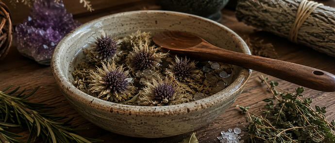 Blessed Thistle ritual
