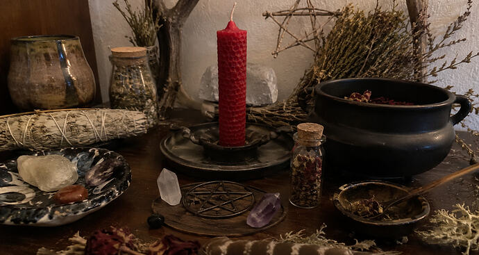 red candle magic properties