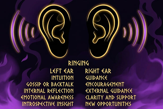 right ear meaning spiritual meaning