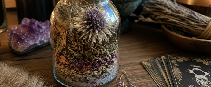 blessed thistle magick properties