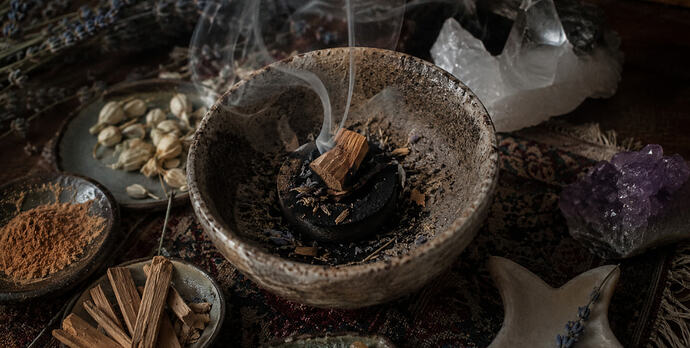 Sandalwood ritual