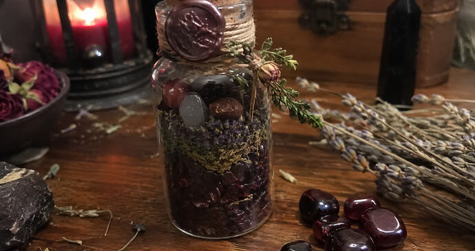 Garnet magic properties