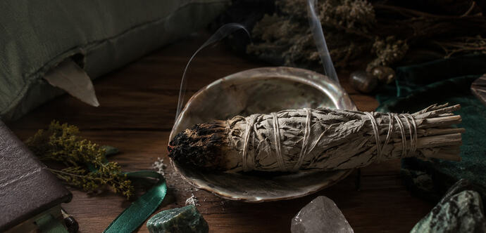 white sage ritual