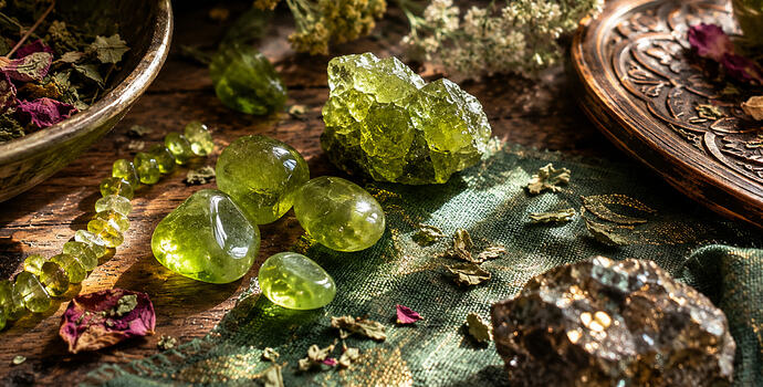 Peridot ritual spell