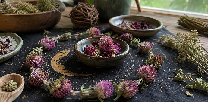 red clover magical properties