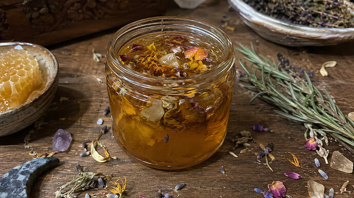 honey spell jar