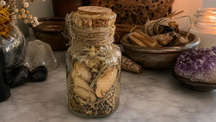 lemon wiccan spell jar