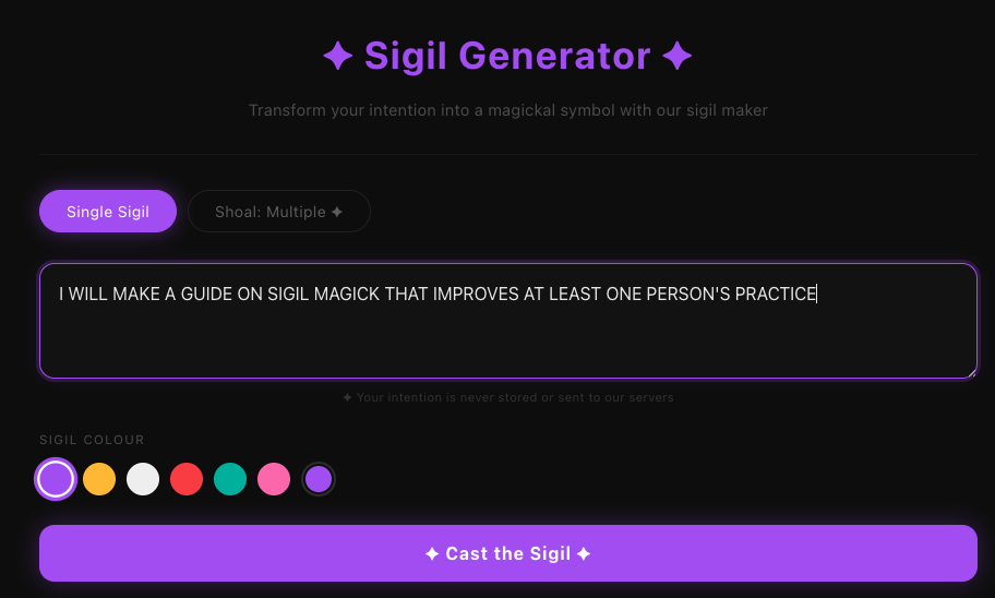 sigil maker